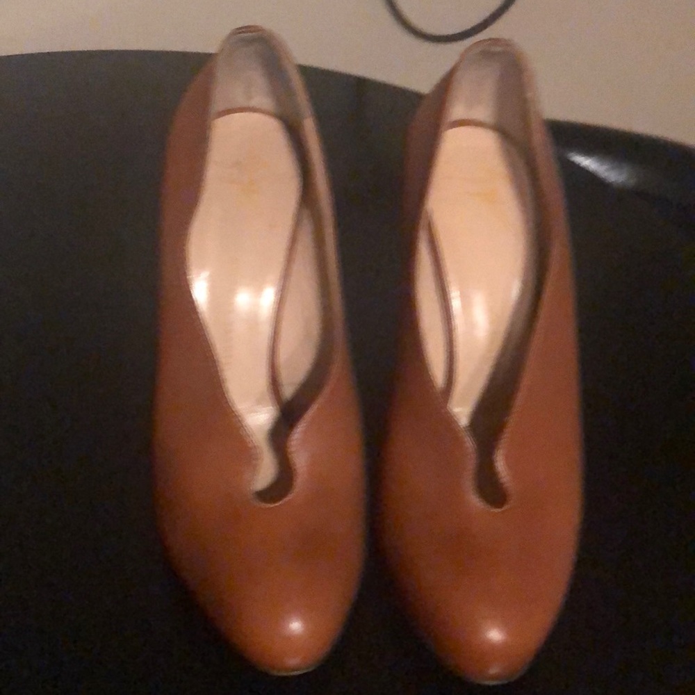 Size 10 Giuseppe Zanotti   Vero Cuoio brown heel